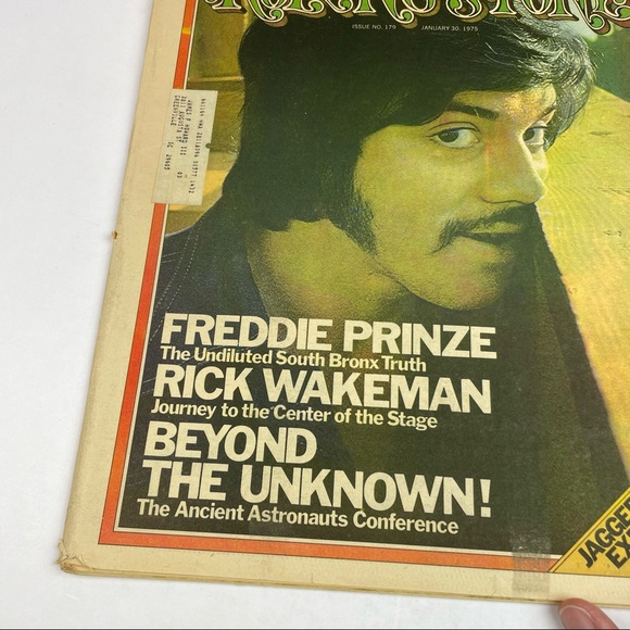Vintage Rolling Stone Magazine Freddie Prinze Rick Wakeman January 30, 1975 - Picture 3 of 6